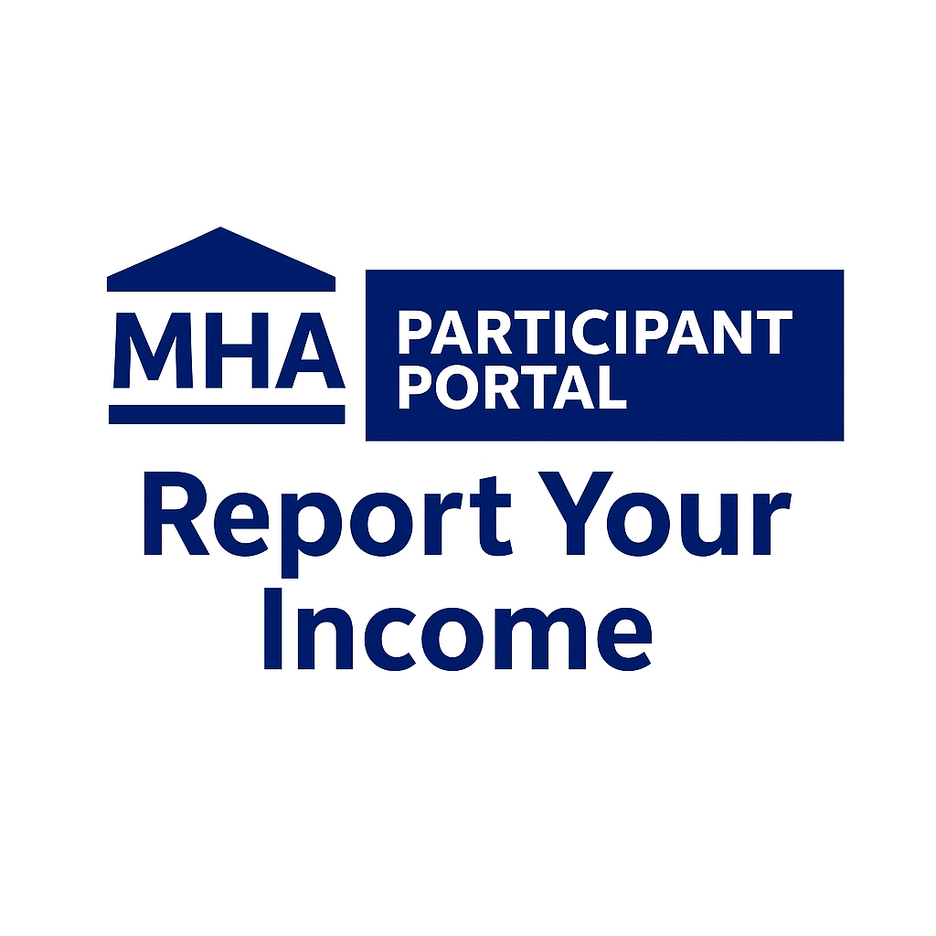 Report your income on the participant portal by clicking here.